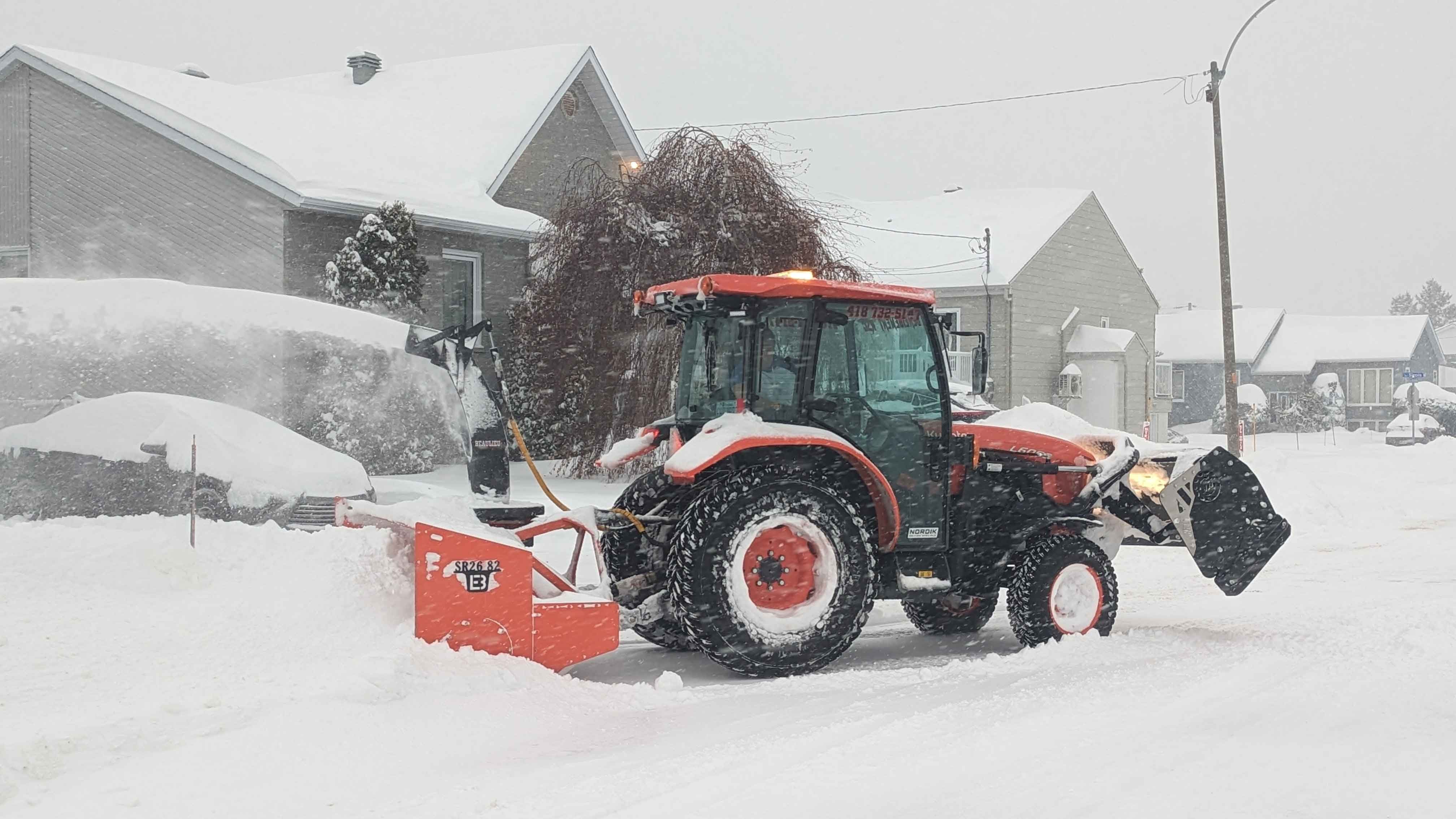 Déneigement résidentiel